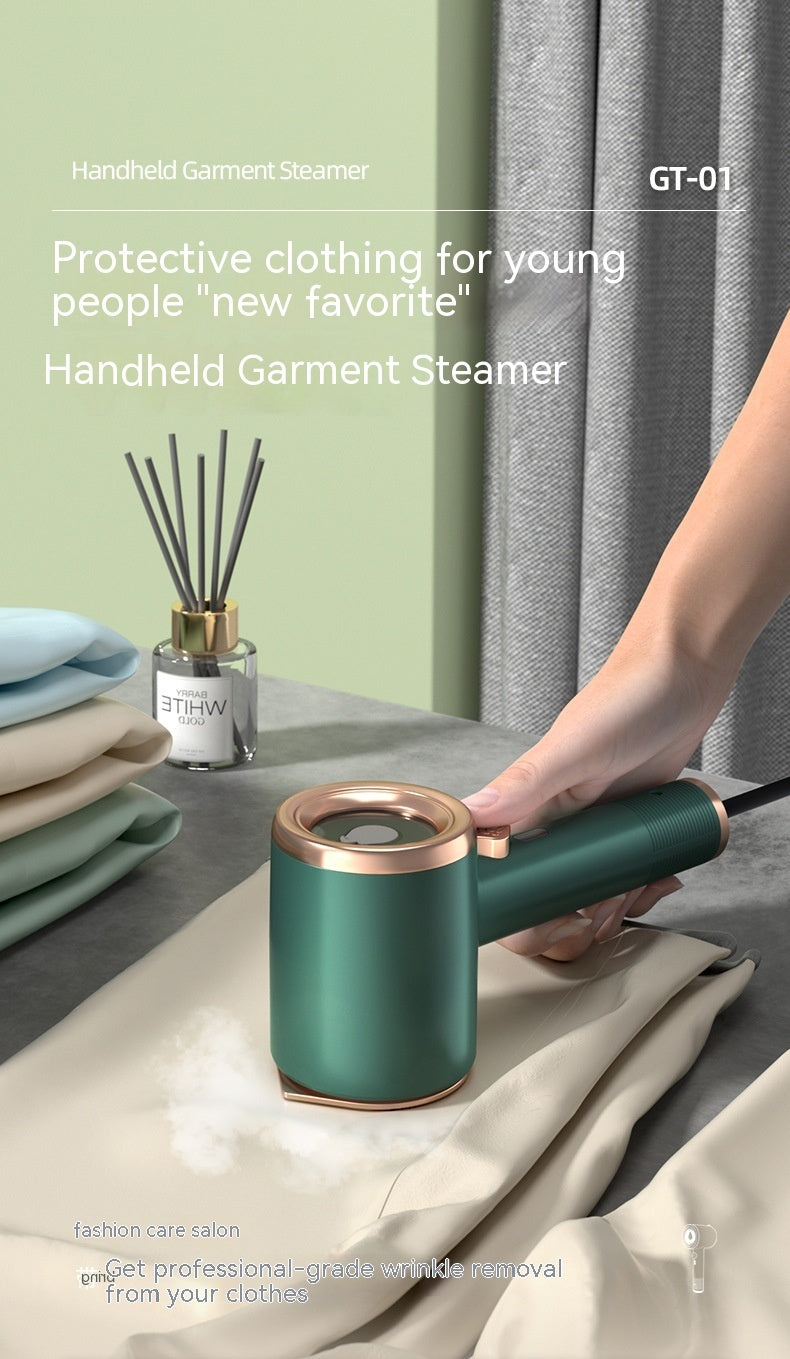 Mini Portable Handheld Garment Steamer – Fabric Steam Iron for Clothes, Travel & Home (US Plug)