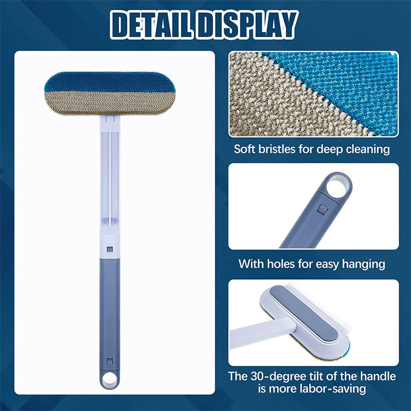 4-in-1 Pet Hair Removal Brush – Multifunctional Cleaner for Dogs, Cats, Clothes & Screens