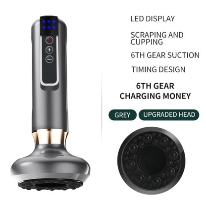 Electric Vacuum Cupping Massager – Anti-Cellulite Gua Sha Suction Cup for Fat Burning & Body Slimming