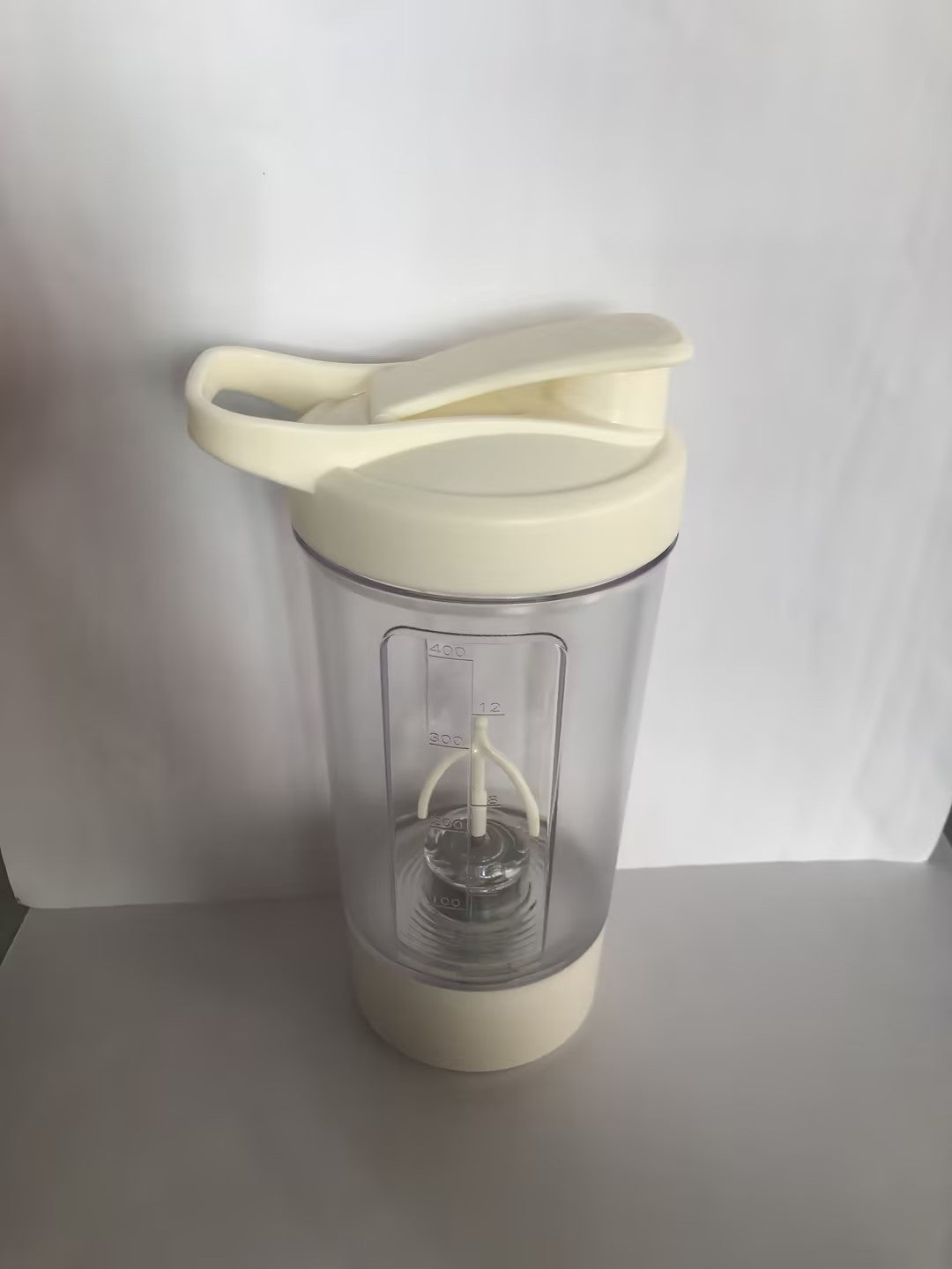 400ml Electric Protein Shaker Bottle – Automatic Mixer for Protein Powder, Milk, Coffee with 1200mAh Battery