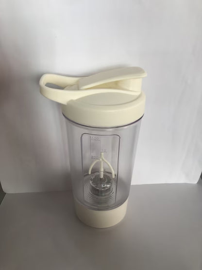 400ml Electric Protein Shaker Bottle – Automatic Mixer for Protein Powder, Milk, Coffee with 1200mAh Battery