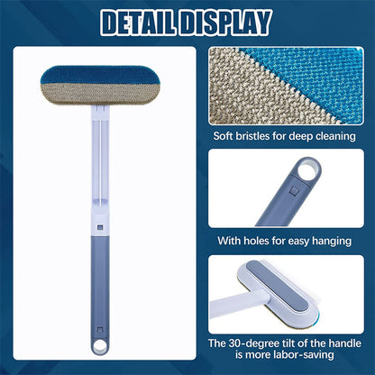 4-in-1 Pet Hair Removal Brush – Multifunctional Cleaner for Dogs, Cats, Clothes & Screens