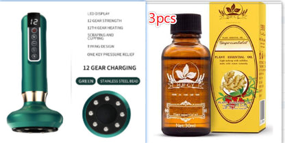 Electric Vacuum Cupping Massager – Anti-Cellulite Gua Sha Suction Cup for Fat Burning & Body Slimming