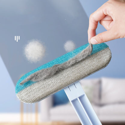 4-in-1 Pet Hair Removal Brush – Multifunctional Cleaner for Dogs, Cats, Clothes & Screens