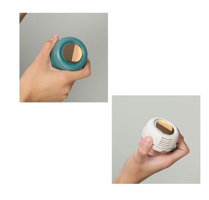 Mini Clip-On Waist & Neck Fan – Portable Leafless USB Fan with 3 Speeds, 900mAh Battery for Outdoor Use