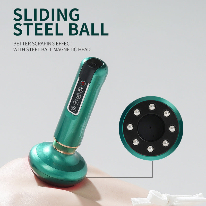 Electric Vacuum Cupping Massager – Anti-Cellulite Gua Sha Suction Cup for Fat Burning & Body Slimming