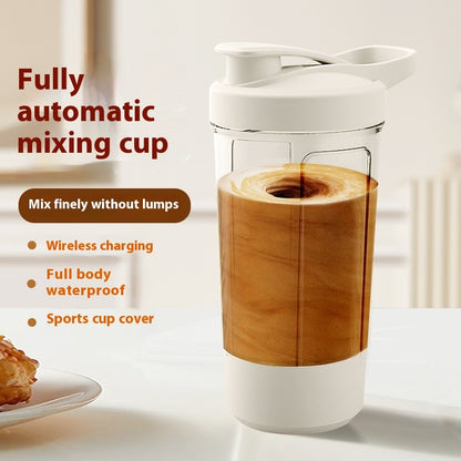 400ml Electric Protein Shaker Bottle – Automatic Mixer for Protein Powder, Milk, Coffee with 1200mAh Battery